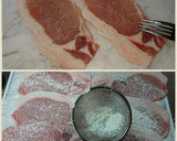 豚のしょうが焼き作り方1写真