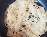 きのこと牛コマ肉の赤ワイントマト煮込み作り方3写真
