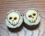寿司型模様巻き(ハロウィン・ドクロ)作り方13写真
