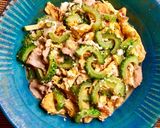 美味しすぎる！麩入り沖縄ゴーヤチャンプル作り方17写真