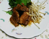 簡単！照り焼き豚バラ(ゆず胡椒風味)作り方5写真