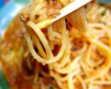 男のパスタ！トマトが主役のミートソース作り方35写真