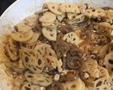 鶏ひき肉のれんこんきんぴら●作り置き大量作り方6写真