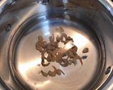豆苗と干しエビのベトナム風にゅうめん作り方1写真