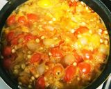 ペルシャ料理麦のスープベジタリアントマト作り方5写真