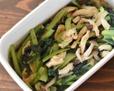 ほっこりおかず♪小松菜としめじの煮浸し作り方4写真
