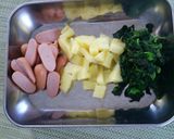 ウインナーじゃがいものオムレツ☆作り方1写真