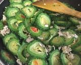 ゴーヤまるごと味噌炒め作り方4写真