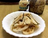 塩昆布で美味しい 酢れんこん 超長期保存作り方11写真