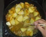 カレー味肉じゃが♪簡単フライパンで作り方10写真