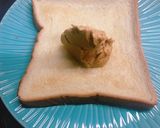 ピーナッツクリームと渋皮煮のトースト作り方4写真