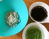 ゆかり・もち麦・枝豆・ひじきの混ぜご飯作り方1写真