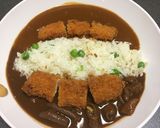 どて串カツカレーあいがけ丼ライス作り方11写真
