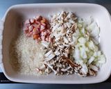 レンジにおまかせ＊カレーリゾット＊作り方1写真