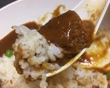 どて串カツカレーあいがけ丼ライス作り方13写真