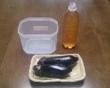 さっぱり！梅酢で漬けた茄子とみょうが和え作り方1写真