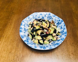 さっぱり！梅酢で漬けた茄子とみょうが和え作り方4写真