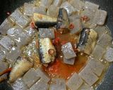 鰯の缶詰とこんにゃくのピリ辛炒め作り方4写真
