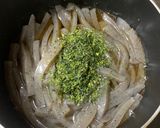 青のり風味のこんにゃく煮作り方2写真