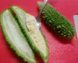 ラッキョウ酢で！ゴーヤと茗荷の酢漬け作り方3写真