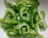 ラッキョウ酢で！ゴーヤと茗荷の酢漬け作り方5写真