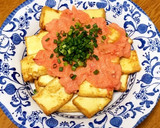 厚揚げ焼きの明太マヨダレ☆作り方4写真