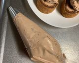 なんちゃってモンブラン風☆チョコケーキ作り方9写真