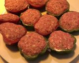 パプリカの肉詰め作り方4写真