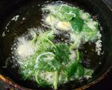 栗と三葉のかき揚げ❤️作り方5写真