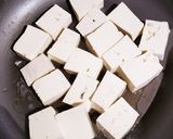 節約♪♪豆腐と蕎麦の焼き焼き♪♪作り方1写真