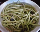 きんぴらサツマイモ茎作り方2写真