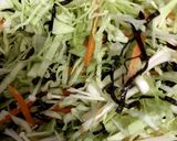 キャベツとえのき塩昆布の巾着作り方4写真