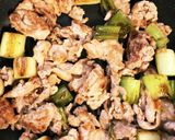 豚肉のねぎのピリ辛味噌炒め作り方3写真