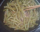 きんぴらサツマイモ茎作り方4写真