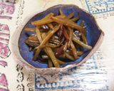 きんぴらサツマイモ茎作り方6写真