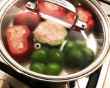パプリカの肉詰め作り方5写真