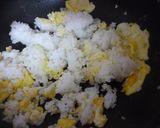 ひじきの煮物チャーハン！リメイク♪作り方4写真