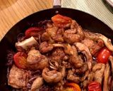 鶏肉の中華風赤ワイン煮込み作り方7写真