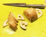 揚げレンコンと砂ズリの南蛮漬け作り方1写真