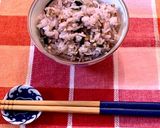 金時草と蕎麦の実のごはん作り方12写真