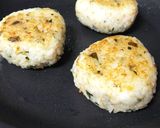 明太子と大葉のマヨネーズ焼きおにぎり作り方5写真