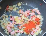 豚もつとひよこ豆のスペイン風トマト煮込み作り方6写真