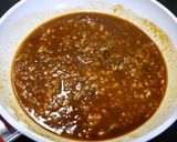 簡単！汁なし☆ピリ辛肉味噌うどん作り方1写真