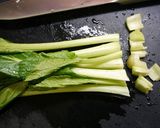 レンジで簡単！小松菜ツナ☆調味料不要作り方1写真