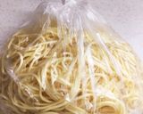 寝かせたパスタで★シンプルナポリタン作り方1写真