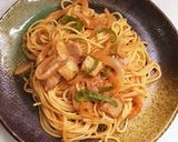 寝かせたパスタで★シンプルナポリタン作り方5写真