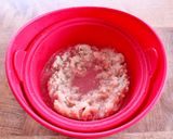 レンジで！坦々里芋(里芋の肉味噌がけ)作り方2写真