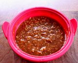 レンジで！坦々里芋(里芋の肉味噌がけ)作り方3写真