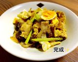 豚バラ肉とアスパラのカレーマヨ炒め作り方9写真