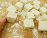 食材費60円⁉揚げ豆腐のそぼろ風甘酢あん作り方11写真